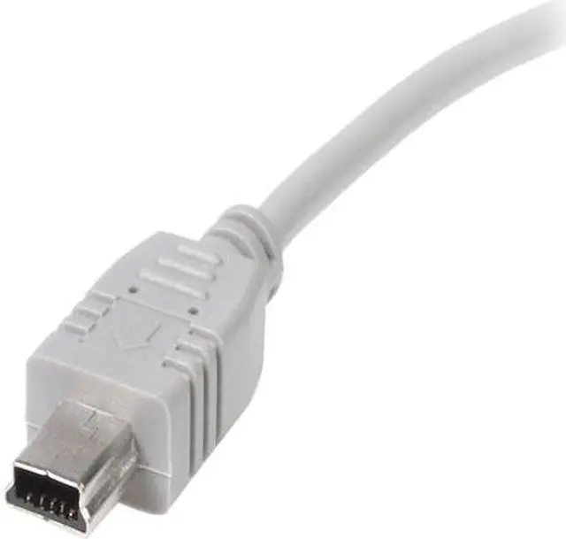 Alt view image 3 of 3 - StarTech.com USB2HABM3 Gray USB Cable for Canon, Sony, & Hewlett Packard Digital Camera
