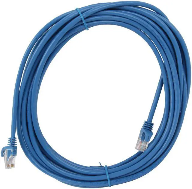 Alt view image 2 of 3 - StarTech.com RJ45PATCH20 20 ft. Cat 5E Blue Snagless UTP Patch Cable