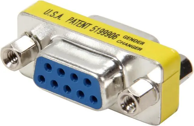 Main image of StarTech.com GC9SF Slimline DB9 Serial Gender Changer - F/F
