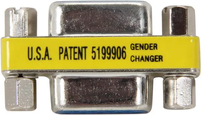Alt view image 2 of 3 - StarTech.com GC9SF Slimline DB9 Serial Gender Changer - F/F