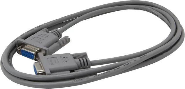 Alt view image 2 of 3 - StarTech.com Model MXT100FF 6 ft. Straight Through Serial Cable - DB9 F/F Female to Female