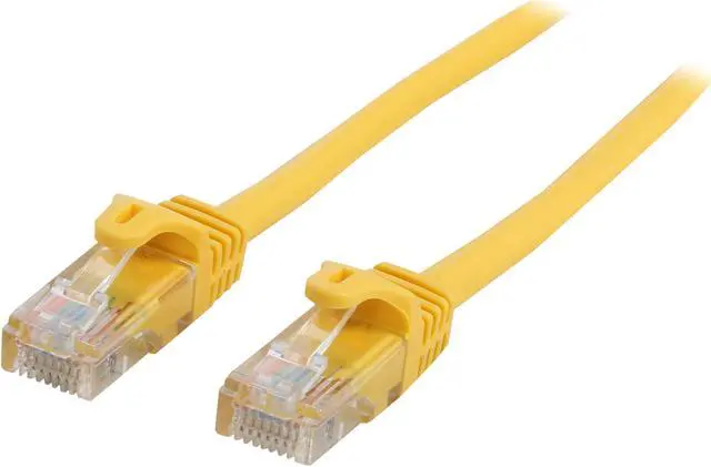 Main image of StarTech.com 45PATCH15YL 15 ft. Cat 5E Yellow Snagless UTP Patch Cable