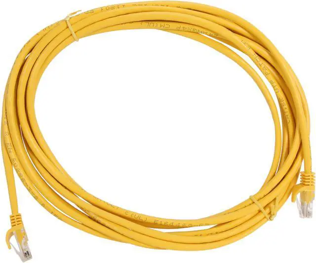Alt view image 2 of 3 - StarTech.com 45PATCH15YL 15 ft. Cat 5E Yellow Snagless UTP Patch Cable