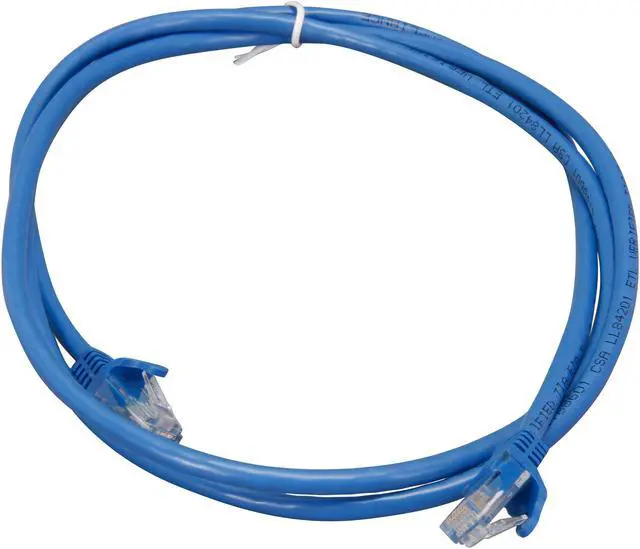 Alt view image 2 of 3 - StarTech.com RJ45PATCH5 5 ft. Cat 5E Blue Snagless UTP Patch Cable