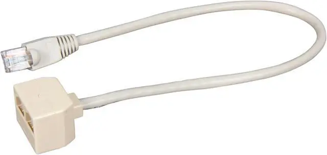 Alt view image 2 of 3 - StarTech.com RJ45SPLITTER 2-to-1 RJ45 Splitter Cable Adapter - M/F