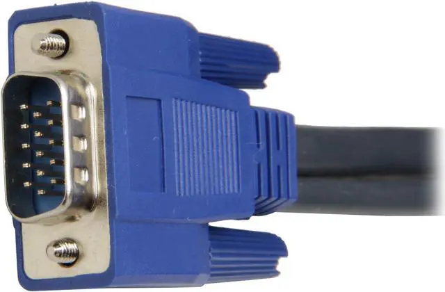 Alt view image 2 of 3 - StarTech.com 10 ft. Ultra-Thin USB VGA 2-in-1 KVM Cable SVUSBVGA10