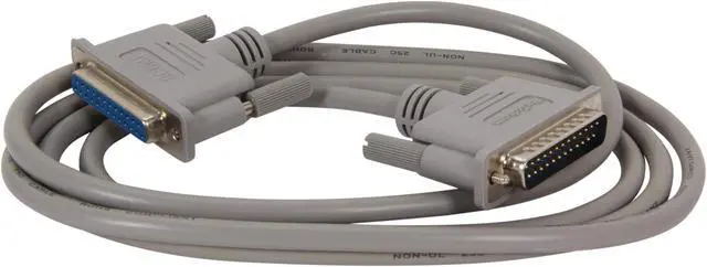 Alt view image 2 of 3 - StarTech.com Model SC6MF 6 ft. Straight Through DB25 Parallel Cable Male to Female