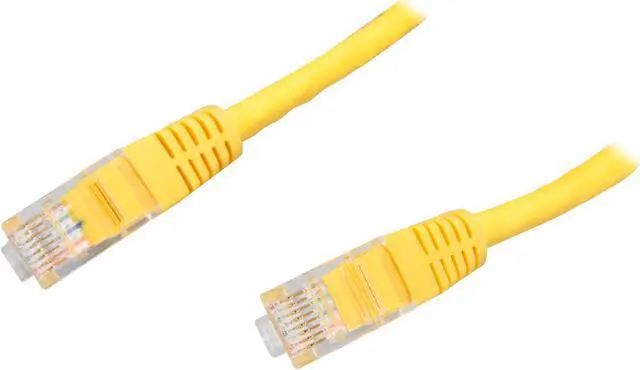 Main image of StarTech.com M45PATCH2YL 2 ft. Cat 5E Yellow Molded UTP Patch Cable