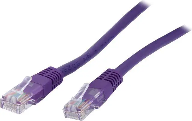 Main image of StarTech.com M45PATCH6PL 6 ft. Cat 5E Purple Molded Patch Cable