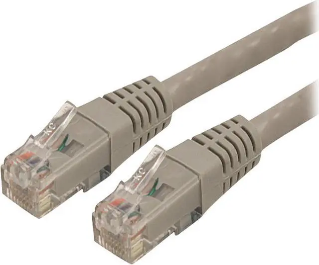 Main image of StarTech.com C6PATCH6GR 6 ft. (1.83 m) Cat 6 Gray Molded UTP Patch Cable - ETL Verified