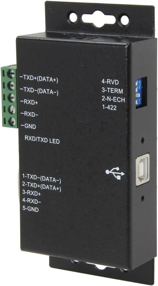 Main image of StarTech.com ICUSB422IS 1 Port Metal Industrial USB to RS422/RS485 Serial Adapter w/ Isolation