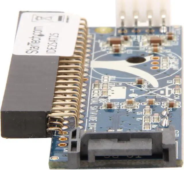 Alt view image 3 of 7 - StarTech.com IDE2SAT25 40 Pin Female IDE to SATA Adapter Converter - Connect a SATA device to an IDE controller - IDE to SATA Converter