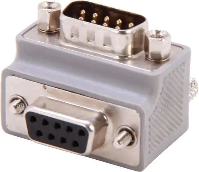 Main image of StarTech.com GC99MFRA1 Right Angle DB9 to DB9 Serial Cable Adapter Type 1 - M/F
