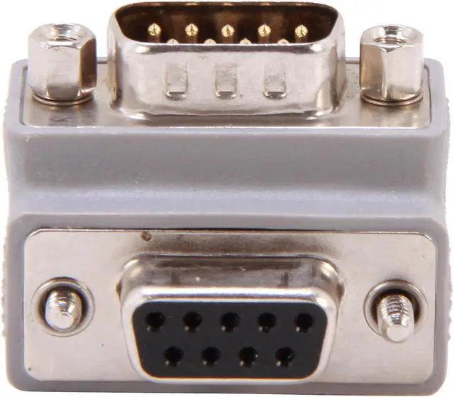 Alt view image 2 of 5 - StarTech.com GC99MFRA1 Right Angle DB9 to DB9 Serial Cable Adapter Type 1 - M/F