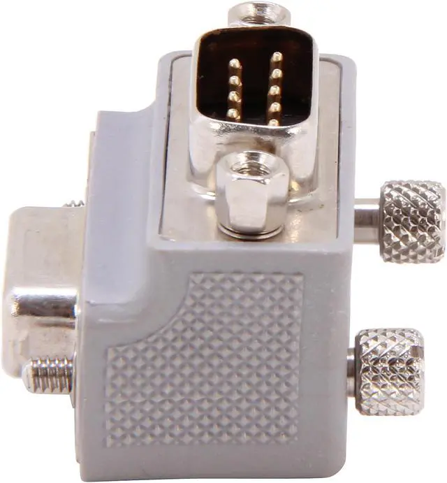 Alt view image 3 of 5 - StarTech.com GC99MFRA1 Right Angle DB9 to DB9 Serial Cable Adapter Type 1 - M/F