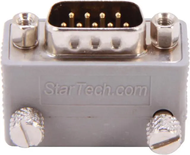 Alt view image 4 of 5 - StarTech.com GC99MFRA1 Right Angle DB9 to DB9 Serial Cable Adapter Type 1 - M/F