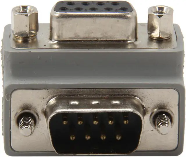 Alt view image 2 of 6 - StarTech.com GC99MFRA2 No Right Angle DB9 to DB9 Serial Cable Adapter Type 2 - M/F