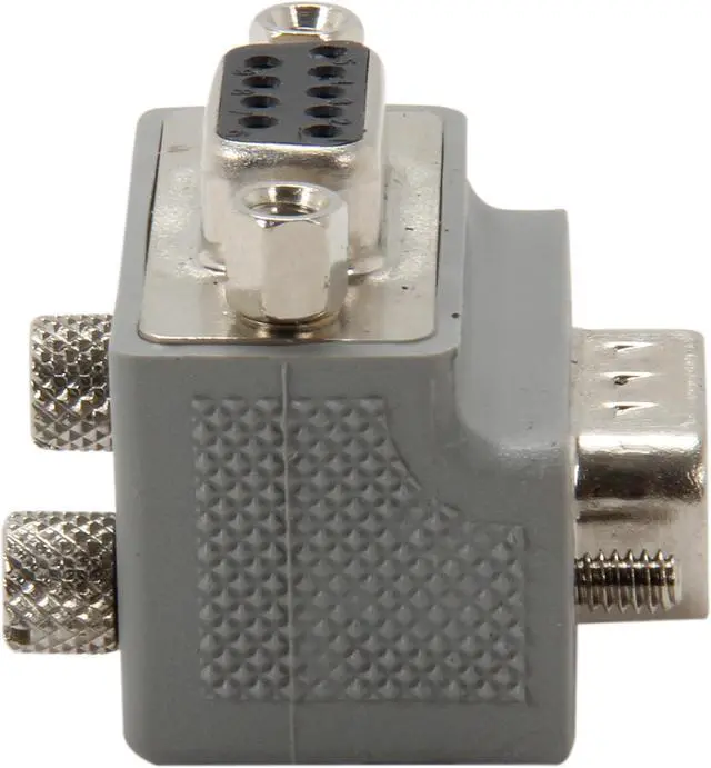 Alt view image 3 of 6 - StarTech.com GC99MFRA2 No Right Angle DB9 to DB9 Serial Cable Adapter Type 2 - M/F