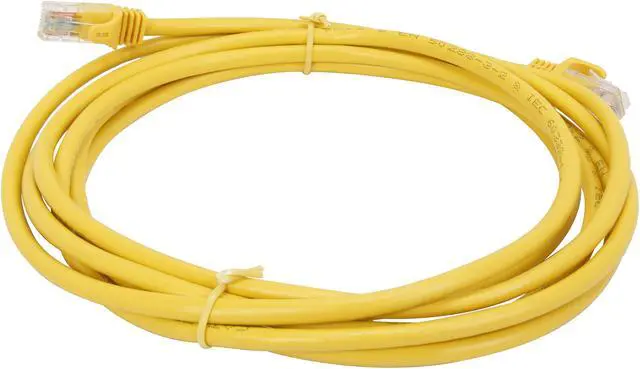 Alt view image 2 of 3 - StarTech.com 45PATCH10YL 10 ft. Cat 5E Yellow Snagless UTP Patch Cable