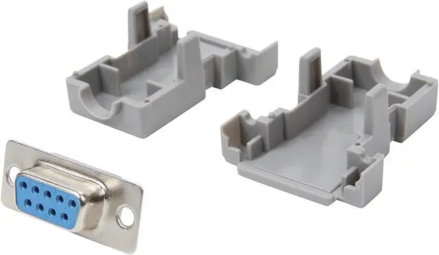 Main image of StarTech.com C9PSF Assembled DB9 Female Solder D-SUB Connector with Plastic Backshell
