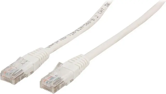 Main image of StarTech.com M45PATCH10WH 10 ft. Cat 5E White Molded (350 MHz) UTP Patch Cable