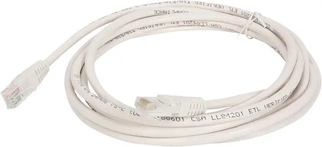 Alt view image 2 of 3 - StarTech.com M45PATCH10WH 10 ft. Cat 5E White Molded (350 MHz) UTP Patch Cable