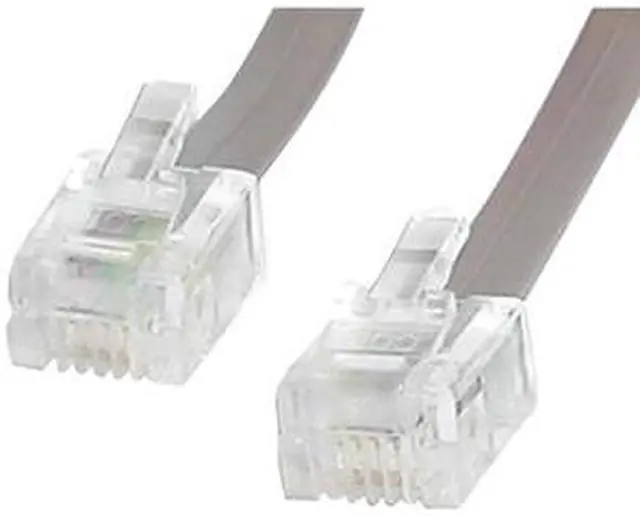 Alt view image 2 of 2 - StarTech.com Model RJ25FT 25 ft. RJ11 4 Wire Phone Cable M/M
