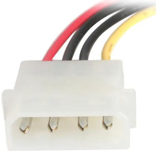 Alt view image 3 of 3 - StarTech.com Model SAS729PW18 18" SAS 29 Pin to SATA Cable with LP4 Power