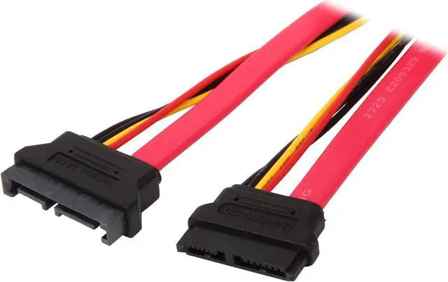 Main image of StarTech.com SLSATA20EXT 1.66 ft. Slimline SATA Extension Cable Male to Female