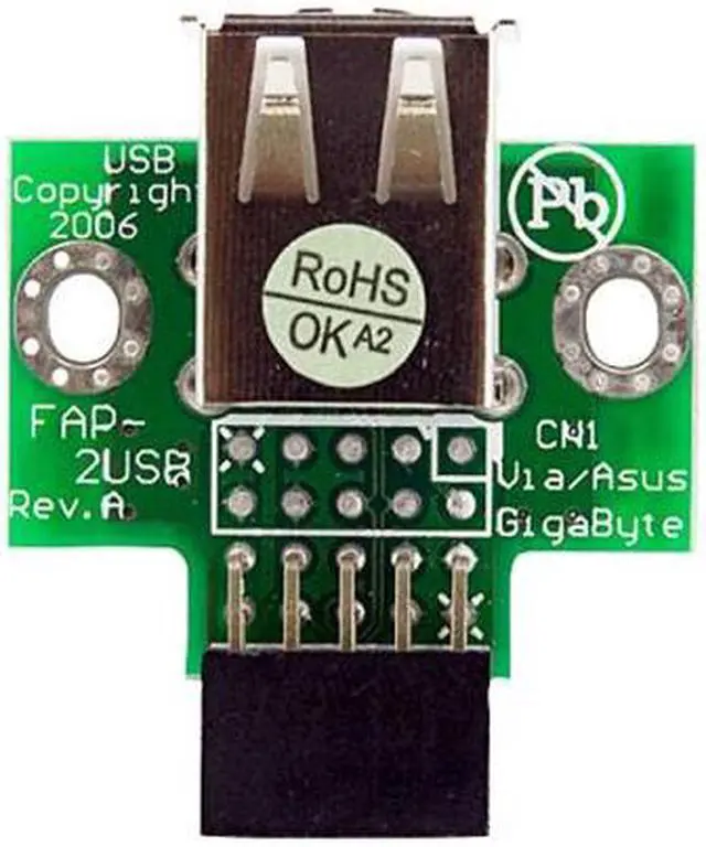 Main image of StarTech.com USBMBADAPT2 2 Port USB Motherboard Header Adapter