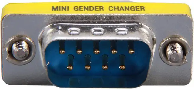 Alt view image 2 of 4 - StarTech.com GC9SM Slimline Serial DB9 Gender Changer - M/M