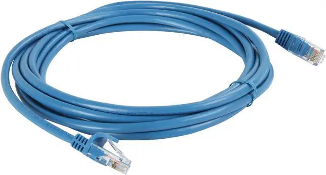 Alt view image 2 of 3 - StarTech.com RJ45PATCH12 12 ft. Cat 5E Blue Network Cable