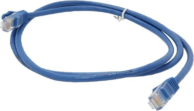 Alt view image 2 of 3 - StarTech.com RJ45PATCH4 4 ft. Cat 5E Blue Network Cable
