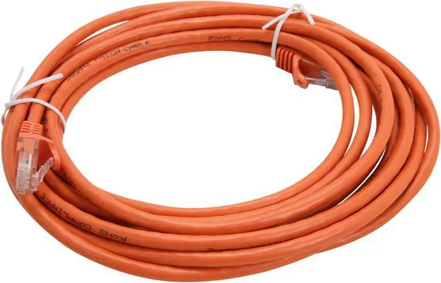 Alt view image 2 of 3 - StarTech.com 45PATCH15OR 15 ft. Cat 5E Orange Network Cable