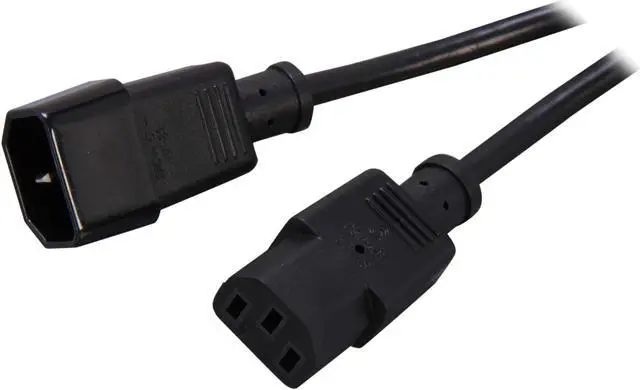 Main image of StarTech.com Model PXT100 6 ft. Monitor IEC320 Power Extension Cord M/F Male to Female