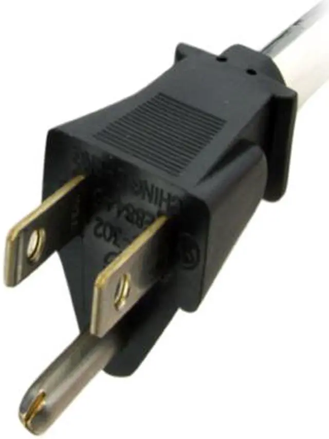 Alt view image 3 of 4 - StarTech.com PAC1016 6 ft Power Extension Cord - NEMA 5-15R to NEMA 5-15P - 16 AWG Power Extension Cable Cord - 125 Volts at 13 Amps - SJT - 6ft