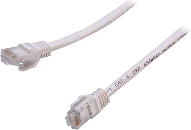 Main image of StarTech.com N6PATCH10WH 10 ft. Cat 6 White Snagless UTP Patch Cable - ETL Verified