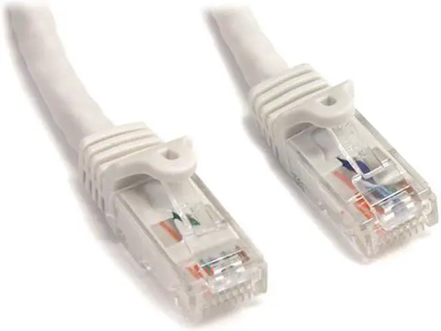 Main image of StarTech.com N6PATCH10WH 10 ft. Cat 6 White Snagless UTP Patch Cable - ETL Verified