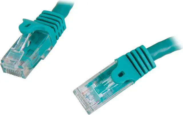 Main image of StarTech.com N6PATCH15GN 15 ft. Cat 6 Green Snagless UTP Patch Cable - ETL Verified