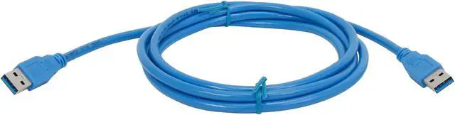 Alt view image 2 of 3 - StarTech.com USB3SAA6 Blue SuperSpeed USB 3.0 Cable A to A