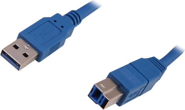 Main image of StarTech.com USB3SAB3 Blue SuperSpeed USB 3.0 Cable A to B