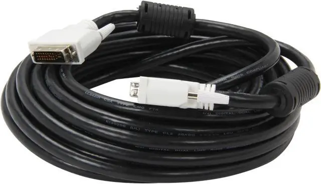 Alt view image 2 of 3 - StarTech.com DVIDDMM30 Black Male to Male DVI-D Dual Link Digital Flat Panel Cable