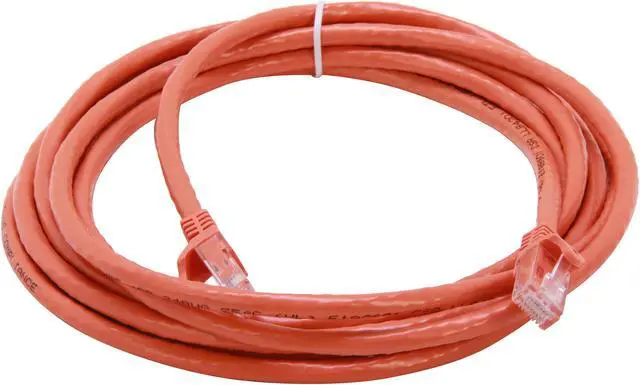 Alt view image 2 of 3 - StarTech.com N6PATCH10OR 10 ft. Cat 6 Orange Network Cable