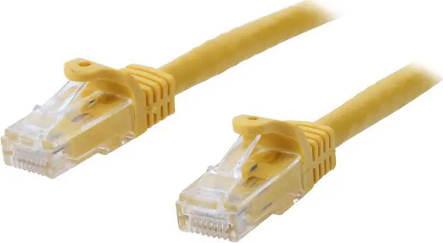 Main image of StarTech.com N6PATCH10YL 10 ft. Cat 6 Yellow Snagless UTP Patch Cable - ETL Verified