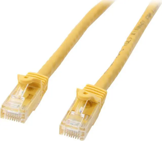 Main image of StarTech.com N6PATCH15YL 15 ft. Cat 6 Yellow Snagless Cat6 UTP Patch Cable - ETL Verified