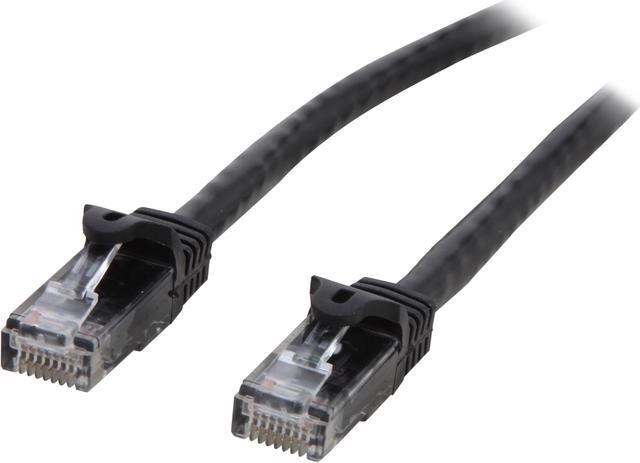 onn. Cat6 Ethernet Patch Cable, RJ45 Network Internet Stranded Cord, 25',  Black