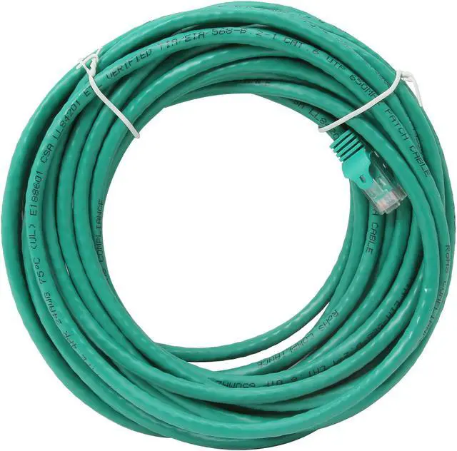Alt view image 2 of 3 - StarTech.com N6PATCH25GN 25 ft. Cat 6 Green Snagless Cat6 UTP Patch Cable - ETL Verified