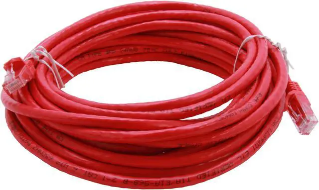 Alt view image 2 of 3 - StarTech.com N6PATCH25RD 25 ft. Cat 6 Red Snagless Cat6 UTP Patch Cable - ETL Verified