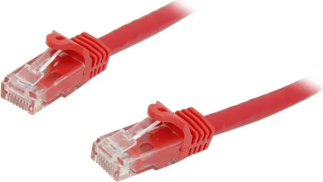 Main image of StarTech.com N6PATCH7RD 7 ft. Cat 6 Red Snagless Cat6 UTP Patch Cable - ETL Verified