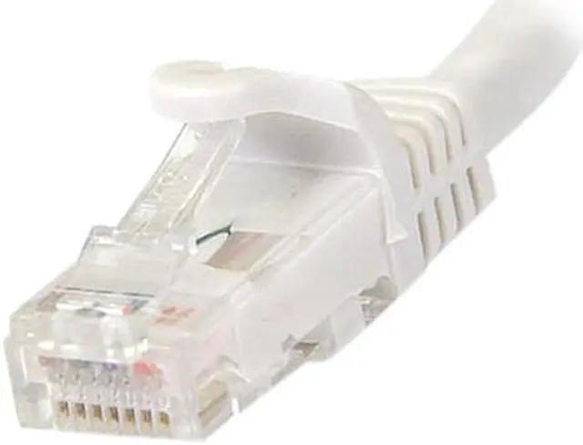 Alt view image 2 of 2 - StarTech.com N6PATCH25WH 25 ft. Cat 6 White Snagless Cat6 UTP Patch Cable - ETL Verified